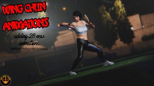 Wing Chun animations v1.0 Mod