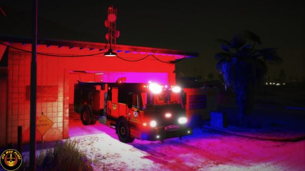 Ferrara Firetruck [Add-On / Replace | FiveM | Liveries] v.1.0 Mod