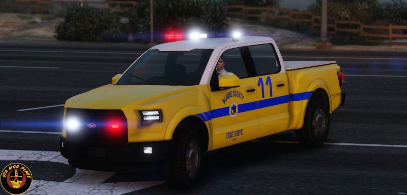 Blaine County Fire Cars v2 Mod