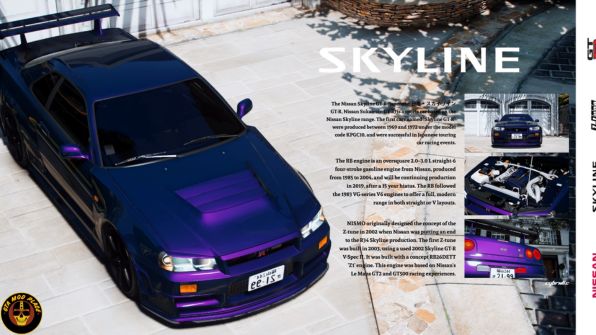Nissan Skyline GT-R (BNR34) 2002 v1.6.6 (v2) Mod