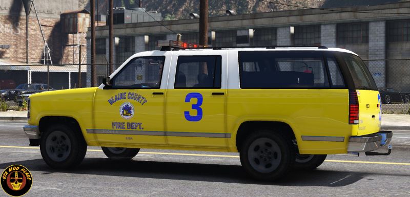 Blaine County Fire Cars v2 Mod