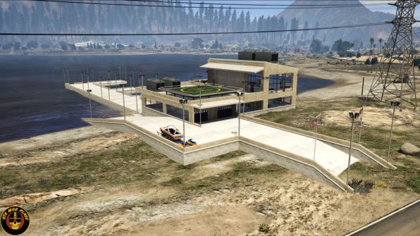 Sandy Shores Beach Mansion [YMAP] SP/FiveM v1.3 Mod