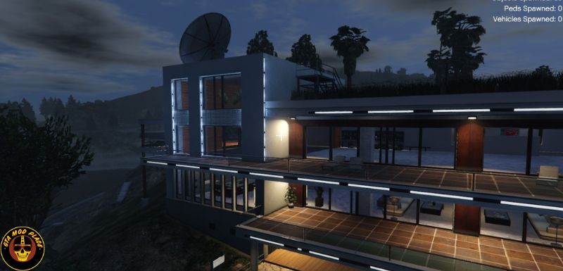 Lake Vinewood Hill Mansion v1.5 Mod