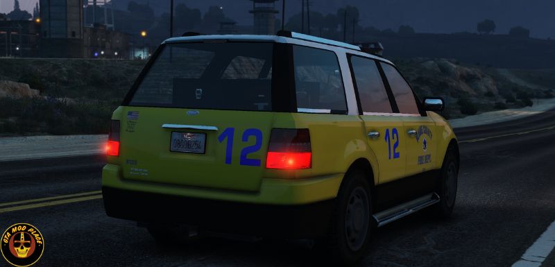 Blaine County Fire Cars v2 Mod