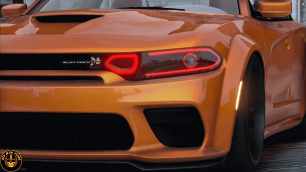 Dodge Charger ScatPack Drag [Add-On / FiveM] v1.0 Mod