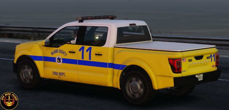 Blaine County Fire Cars v2 Mod