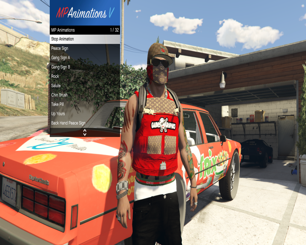 MP Animations Menu v3.0 Mod