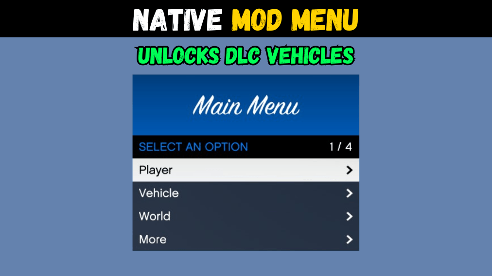 Native Mod Menu v2.9 Mod