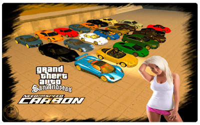 GTA San Andreas NFS: Carbon Mod