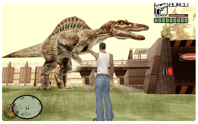 GTA San Andreas Jurassic Park Operation Mod
