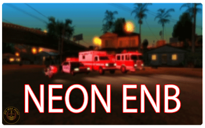 GTA San Andreas Neon ENB Mod
