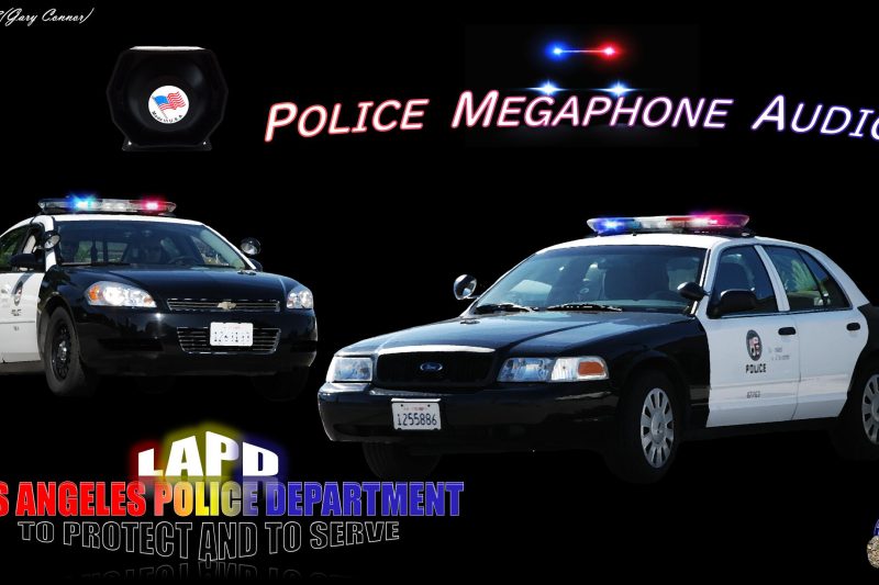 LAPD Police Megaphone Audio v4.0.1