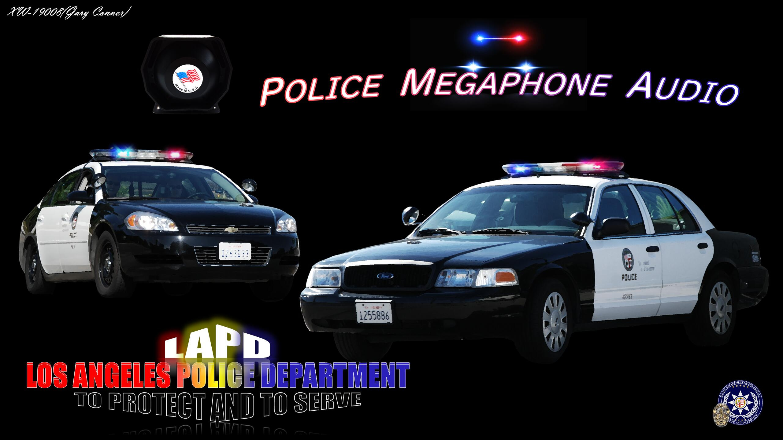LAPD Police Megaphone Audio v4.0.1
