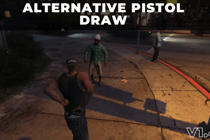 Alternative Pistol Draw v1.5 Mod
