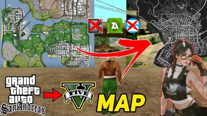 New GTA 5 Map Mod Download For GTA San Andreas